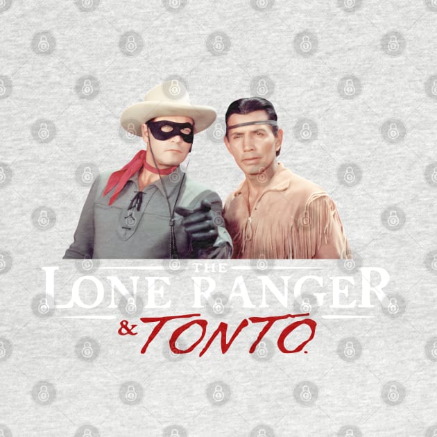 The Lone Ranger & Tonto -  Clayton Moore, Jay Silverheels - Tv Western by wildzerouk